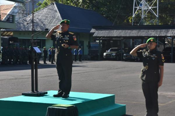 Danrem 131 Santiago Pimpin Upacara Peringatan Hari Juang TNI AD ke 78