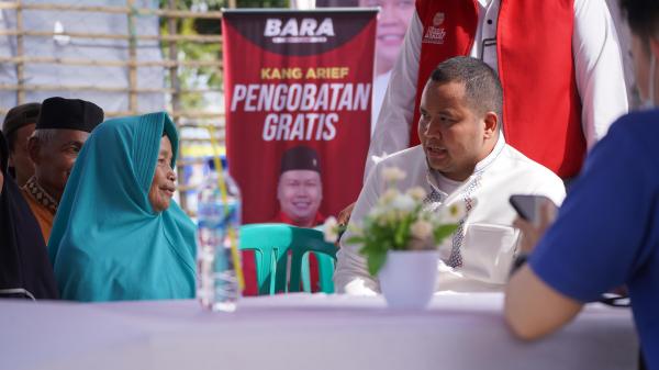 Berikan Aksi Nyata, Kang Arief Didoakan Warga Cianjur Jadi Anggota DPR RI