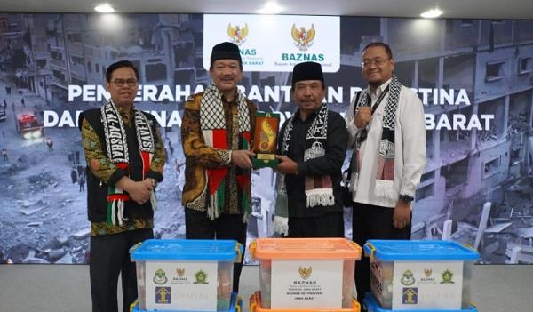 Baznas Jabar Salurkan Bantuan Tahap Dua untuk Palestina Rp6,8 Milliar