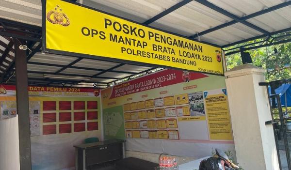 Hadirkan Posko Pengamanan, Polisi Siap Amankan Perayaan Natal dan Tahun Baru di Bandung