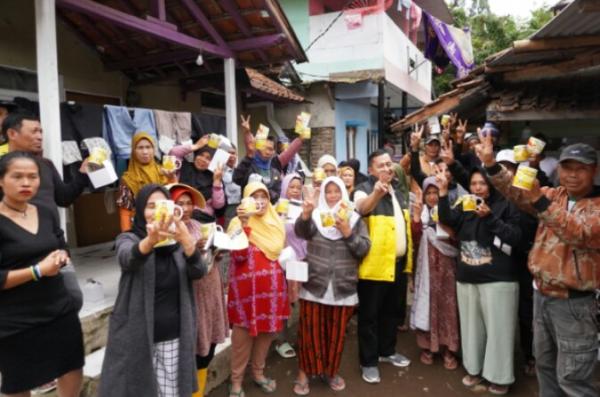 Caleg DPR RI Partai Golkar Road Show Kuatkan Potensi Pemilih di Kabupaten Bandung