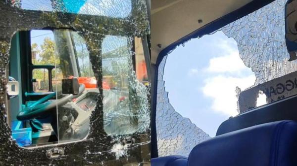 Detik-Detik Menegangkan Bus Pemain Persepa Pacitan Diserang, Diduga Suporter Ponorogo