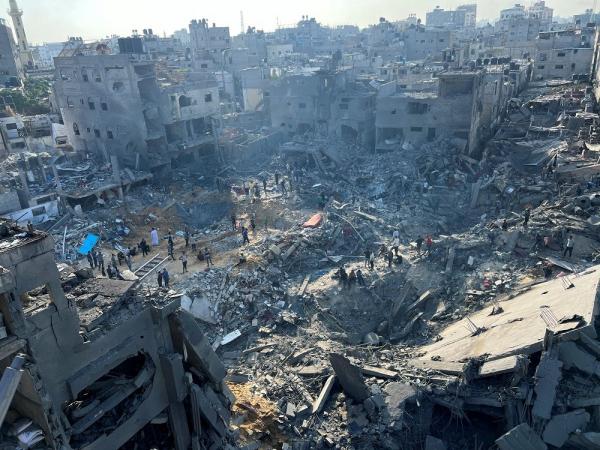 Korban Tewas Akibat Serangan Israel di Kamp Jabaliya  Gaza Lebih 100 Orang