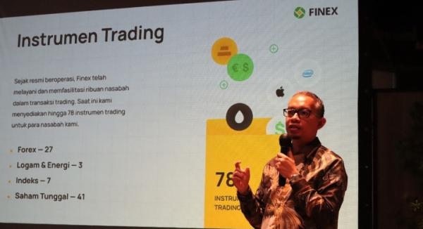 Finex Catat Lonjakan 93% Volume Transaksi pada Januari-November 2023