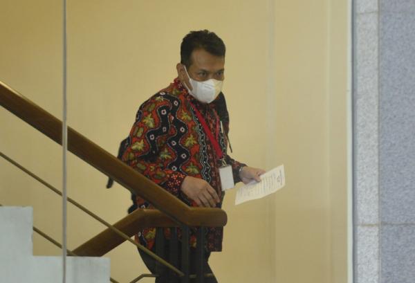 Kepala Biro Kepegawaian Kementerian Hukum dan HAM RI  Supartono Diperiksa KPK