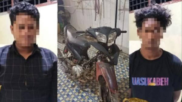 Pura-pura Memancing, Dua Pria di Muara Kaman Gasak Sepeda Motor Warga Desa