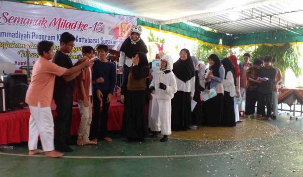 Ada Adu Potensi di Milad SMP Muhammadyah PK Kottabarat Surakarta, Ini Ulasannya