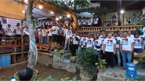 Ratusan Relawan Bolone Mase Kalibagor Siap Menangkan Satu Putaran