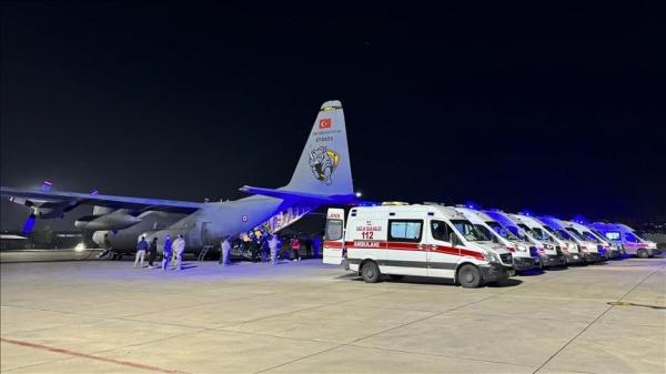 Pesawat Militer Turkiye Angkut Pasien Gelombang Kedua dari Gaza