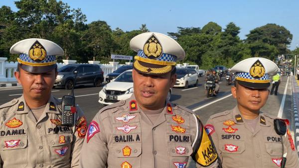 Satlantas Polresta Bogor Kota Optimalisasi Arus Lalu Lintas Pasca-Peresmian Jembatan Otista