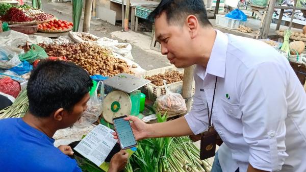 BPJS Ketenagakerjaan Medan Utara Sosialisasikan Manfaat Jamsostek ke Pekerja Informal Pasar Marelan