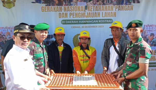 Program Hanpangan TNI AD di Sukabumi Dirancang Jadi Pilot Project Food Estate