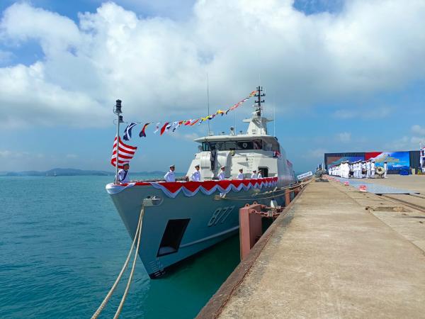 Diproduksi di Batam, Dua Kapal Perang Baru TNI AL Siap Meluncur 