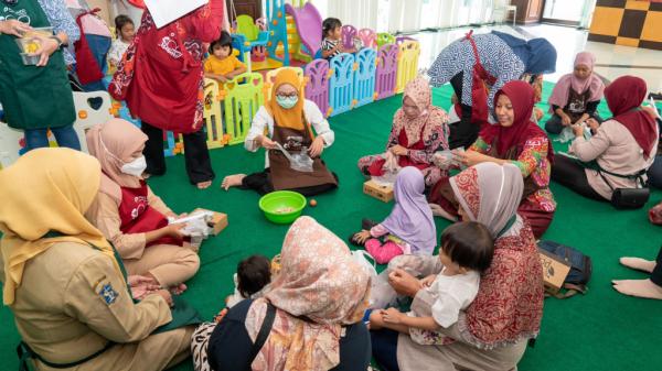 TPS Edukasi Ibu Balita Stunting, Sajikan Menu Sehat Untuk Generasi Hebat