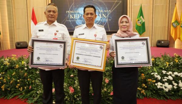 Ombudsman RI Beri Penghargaan Kepada Pemkab Tangerang