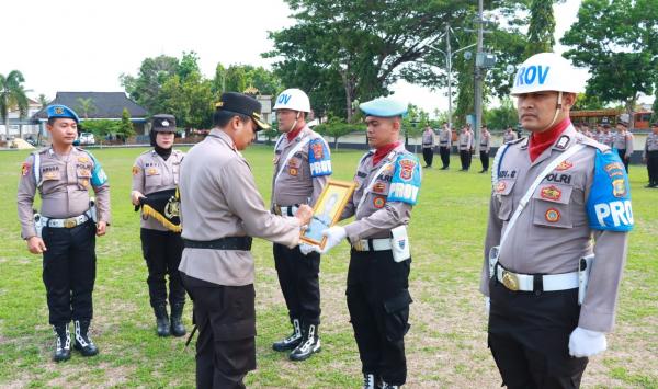 Polres Lampung Timur lakukan Pemberhentian Tidak Dengan Hormat Terhadap 1 Personelnya 