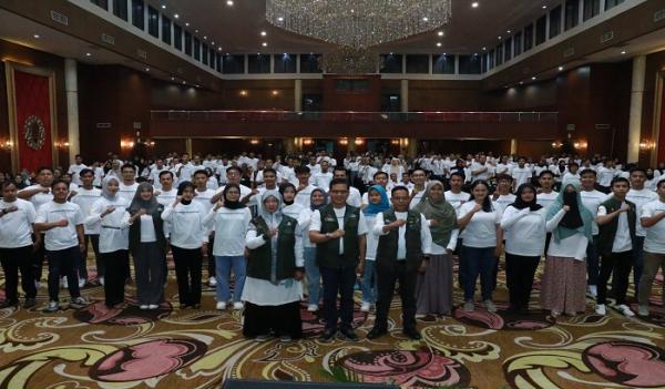 Tingkatkan Angka Partisipasi, Kormi Kabupaten Bandung Lantik Duta Olahraga Masyarakat Desa