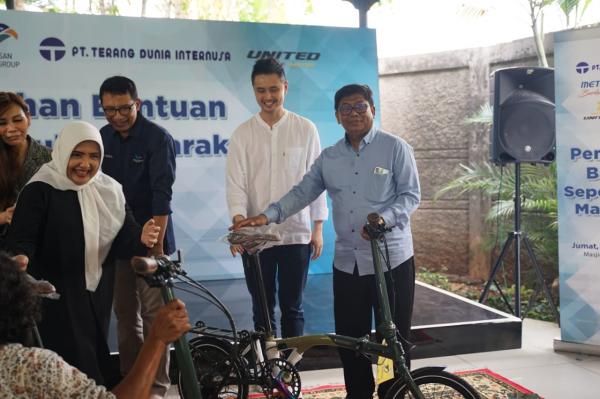 United Bike Berikan Sepeda pada Sekolah, Pondok Pesantren, dan Yayasan