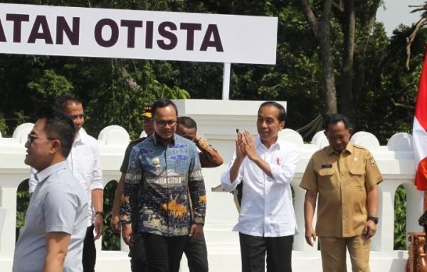 Jembatan Otista Diperlebar, Resmi Dibuka Presiden Jokowi