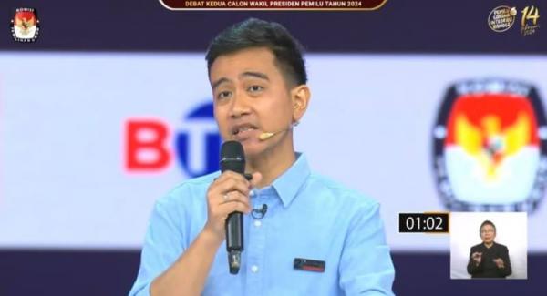 Gibran Tampil Dominan dalam Debat Cawapres, Hamzah Sebut Keraguan Publik Sirna