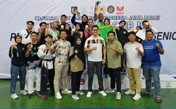 Fantastis! Hari Kedua Tim Taekwondo Kabupaten Bogor Borong 18 Medali Piala Gubernur Jabar 2023