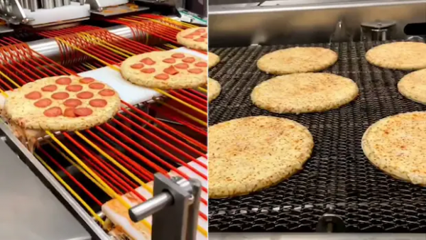Viral Video Pabrik Pizza, Ternyata Beginilah Cara Membuatnya