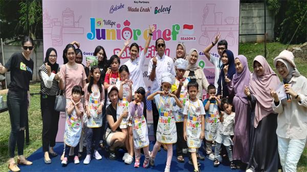 Dukung Pertumbuhan Anak Lewat Aktivitas Memasak, YoRipe Gelar Junior Chef Season 3