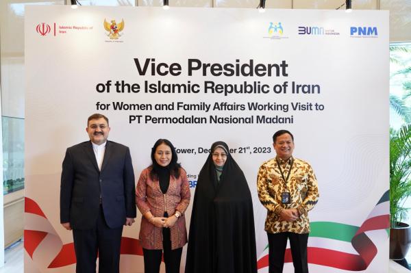 Wakil Presiden Iran Apresiasi Keberhasilan PNM Berdayakan Perempuan Indonesia