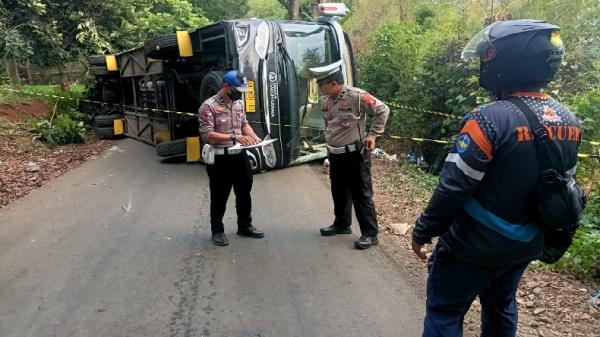 Identitas 14 Siswa MAN Ciamis Korban Luka Bus Terguling di Kiarapayung Sumedang