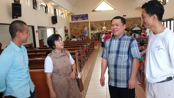 Melihat Antusias Umat Kristiani Rayakan Natal di Palabuhanratu Sukabumi