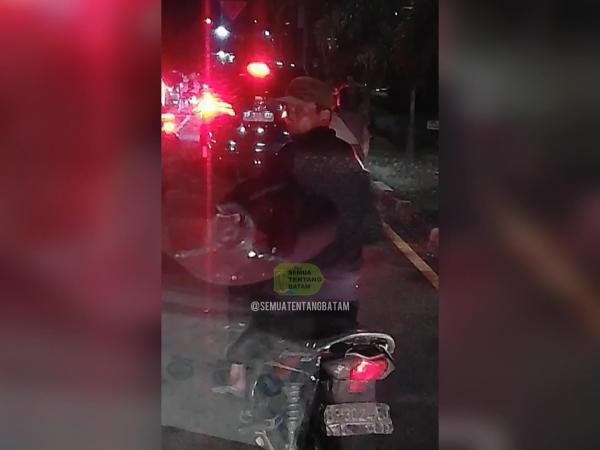 Viral Aksi Begal di  Batam, Polisi Buru Pelaku