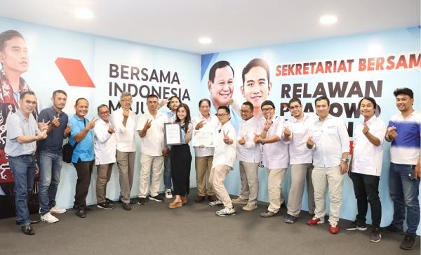 Relawan Prabowo Luncurkan Gerakan Moral Pemilu Damai Pemilih Pandai