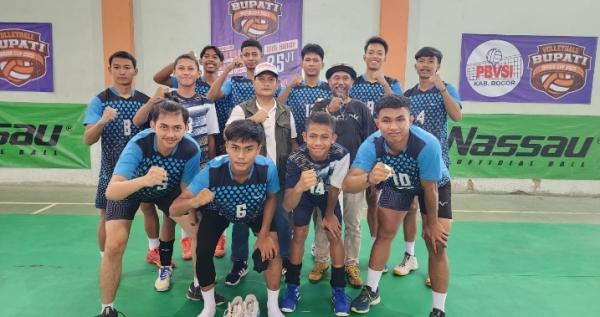 Tim Voli Cibinong Melenggang ke Babak 8  Besar Bupati Cup 2023 Kabupaten Bogor