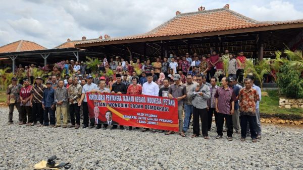 Bang Jarwo Konsolidasikan Petani, Ajak Sadar Demokrasi