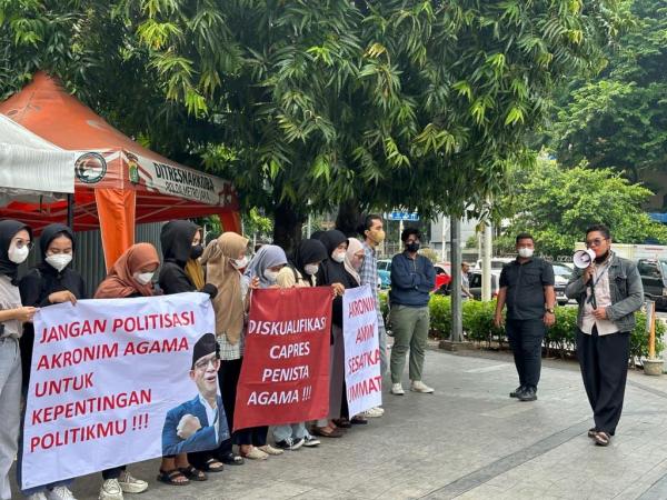 Pakai Akronim AMIN,  Liga Demokrasi Mahasiswa Indonesia Laporkan Anies Baswedan ke Bawaslu RI