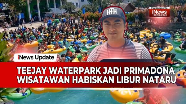 VIDEO: Kolam Ombak TeeJay Waterpark Tasikmalaya Jadi Primadona wisatawan untuk Habiskan Libur Nataru