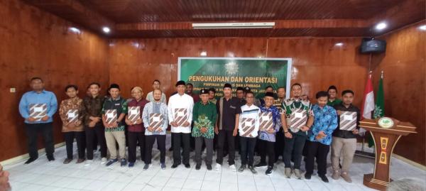 12 Pimpinan Majelis dan Lembaga Muhammadiyah Kota Jayapura Dikukuhkan