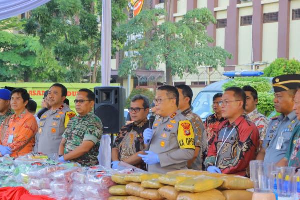 Terus Komitmen Berantas Para Pelaku kejahatan, Kapolda: Tidak Ada Ruang Untuk Narkoba di Lampung