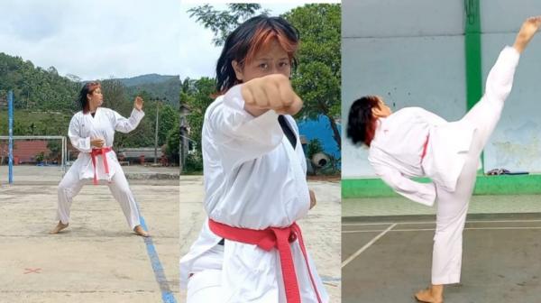 Setahun Geluti Karate, Nazma Sofi Sabrina Raih 19 Medali Kejuaraan Lokal hingga Nasional