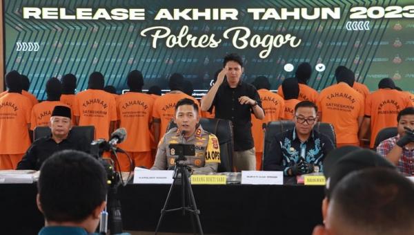 Kapolres Minta Maaf, Sebanyak 10 Anggota Polres Bogor Langgar Etik Sepanjang 2023