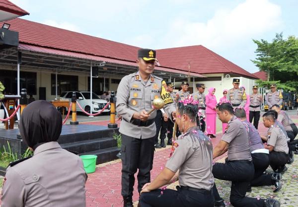 Selamat, 100 Anggota Polres Grobogan Naik Pangkat Mulai Bintara Hingga Perwira