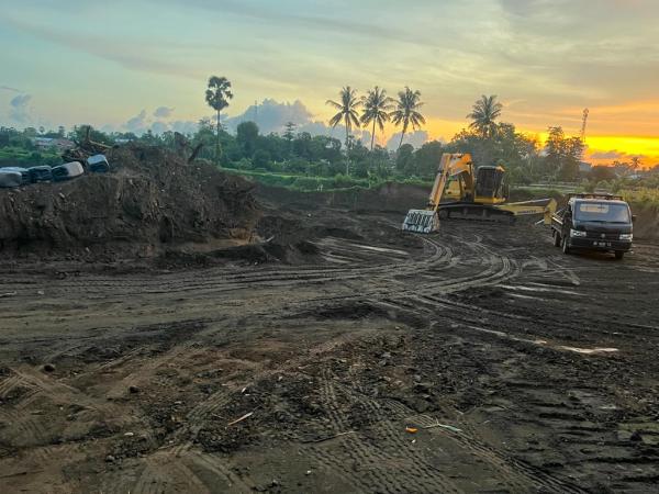 Warga Diresahkan Adanya Tambang Galian C Ilegal di Desa Tindang, Saluran Air Pertanian Tertimbun