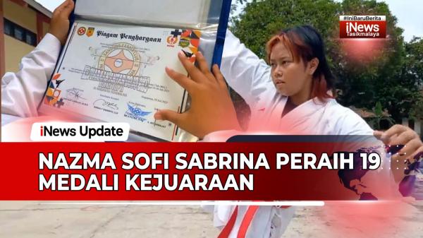 VIDEO: Setahun Geluti Karate, Nazma Sofi Sabrina Raih 19 Medali Kejuaraan Lokal hingga Nasional