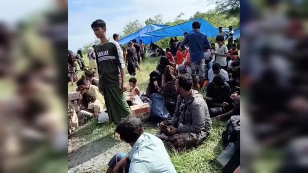 Lagi, Ratusan Pengungsi Etnis Rohingya Terdampar di Langkat Medan