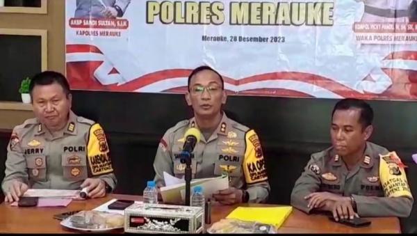 Refleksi Akhir Tahun 2023, Kapolres Merauke: Jumlah Kasus Mengalami Penurunan 11,18 %