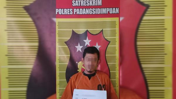 Buron 5 Bulan, Pelaku Pencurian Pintu Rumah Warga Ditangkap Tim Walet Polres Padangsidimpuan