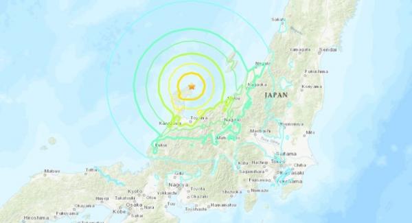 Gempa Magnitudo 7,4 Guncang Jepang