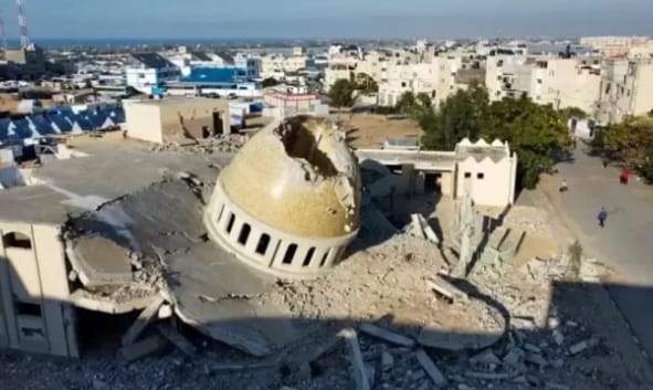 Kumandang Azan Tak Terdengar Lagi, Banyak Masjid di Gaza Hancur Dibom Israel