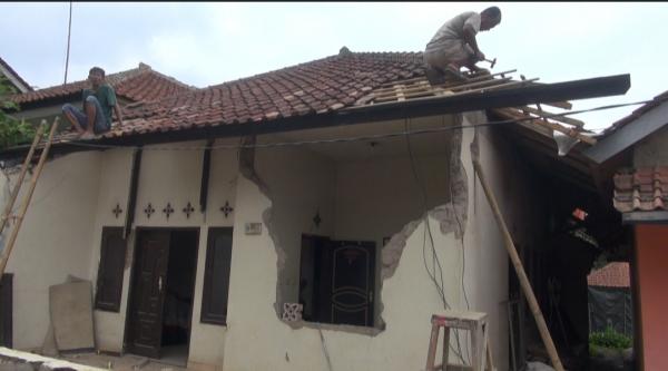 Dampak Gempa Sumedang, Puluhan Rumah di Tanjungsiang Subang Rusak