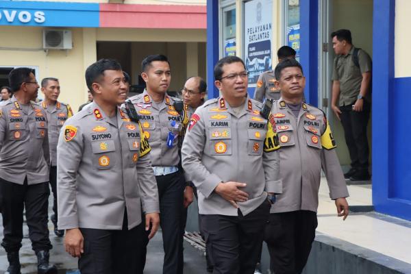 Kapolres Lebak Sambut Kunjungan Kerja Kapolda Banten